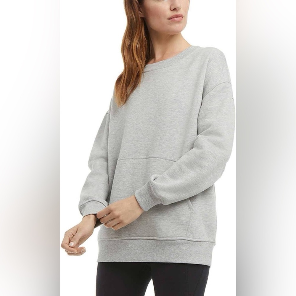 Danskin Heather Gray Women's Crewneck Sweater